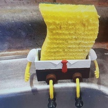 porta spugna spongebob 3d print model - Mito3D