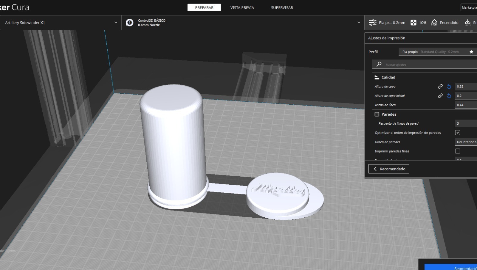 porta Gras Container 420 Joint stumpf Rauch Marihuana 3D print model - Mito3D