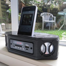 portable bluetooth stereo speaker home fm radio sd card usb player 3d print model - Mito3D