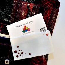 portatile business card holder vari 3d print model - Mito3D