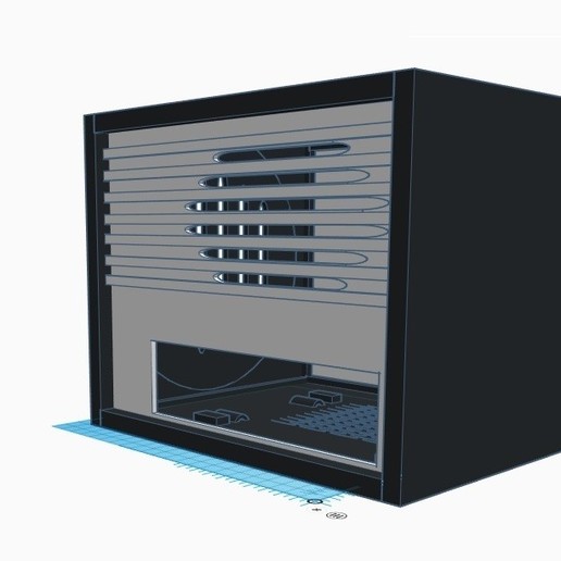 carro portátil rádio estação de ancoragem 10 ferramenta encaixe 3D print model - Mito3D