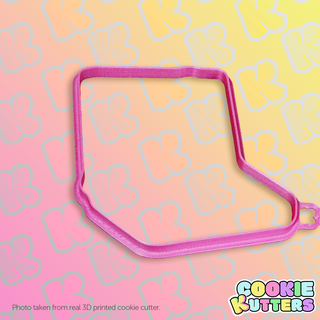 portable game console retro cookie cutter mold portable game console retro cookie cutter mold silhouette cookie kutters kitchen food recipe cookies 3d 3d print contour  3d print model - Mito3D