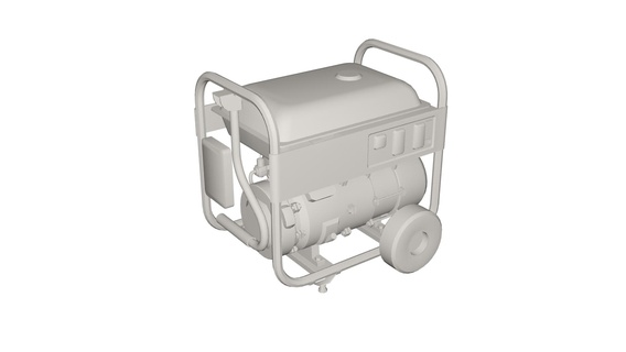 portable Générateur Jeu articles ménagers électricité éloigné électrique transfert commutateur prêt gaz propane alimenté industriel machine 3d print model - Mito3D