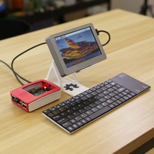 5dans portable d'affichage hdmi gadget adafruit cas le boîtier écran 3d print model - Mito3D