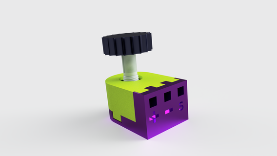 tragbar Potentiometer 3d print model - Mito3D