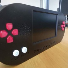 taşınabilir raspberry pi oyun konsolu aracı elektronik 3d print model - Mito3D