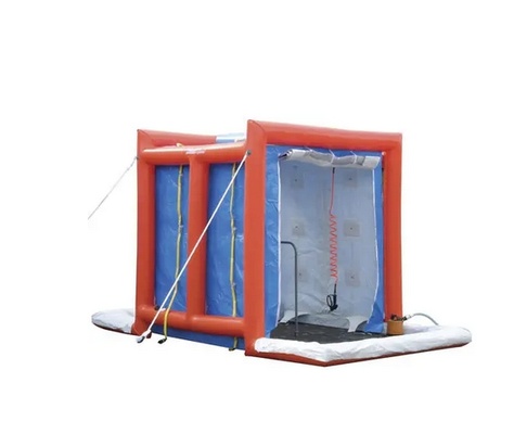 tragbar sicherheit dusche drk 1 16 spiel tamiya 20 fuß container rc lkw zelt 3d print model - Mito3D