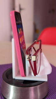 portable spectacle holder bezel glasses mobile support storage 3d print model - Mito3D