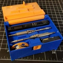 portatile ts 80 saldatura ferro batteria Astuccio guaina si adatta stanley 014725r organizzatore anker powercore elettronica 3d print model - Mito3D