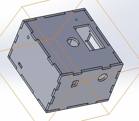 portatile metereologico stazione utensili esterno scatola 3d print model - Mito3D