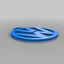 Portachiavi Volkswagen llavero art_tools 3d print model - Mito3D