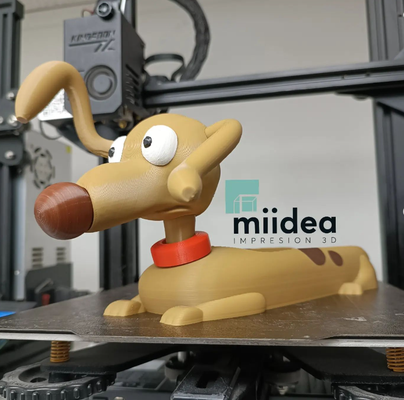 portacompleto firulais rugrats porta completos portacompletos salchicha hotdog completo impresion3d rugrtas retro perro 3d print model - Mito3D