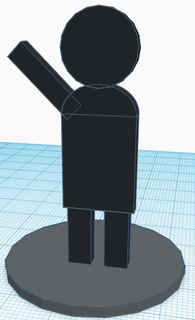 portal 2 bendy figures 3d print model - Mito3D