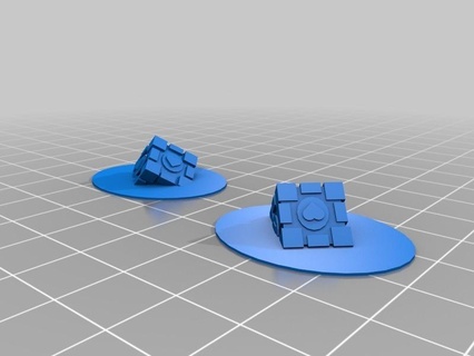 portal sujetalibros vídeo juegos 3d print model - Mito3D