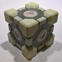 portal cubo companheiro 2 toy_game_accessories 3d print model - Mito3D