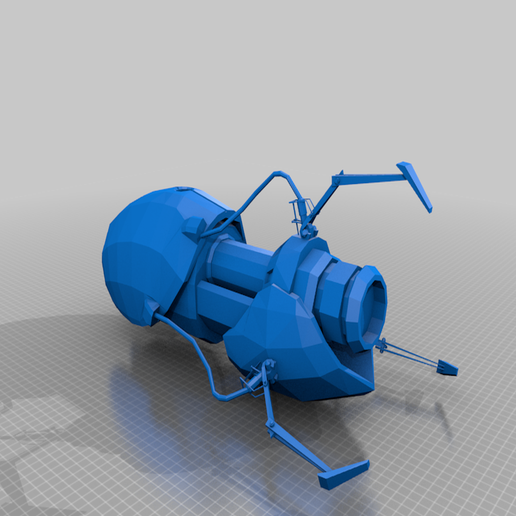 portal tabanca 2 açıklık laboratuarlar Bilim video oyunları 3D print model - Mito3D