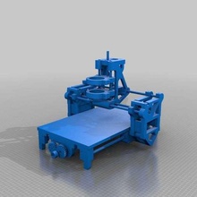 portalcyclone cnc-assembly-Referenz tool Werkzeugmaschinen 3d print model - Mito3D