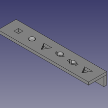portalime verschiedene hobby Werkzeughalter supporto 3d print model - Mito3D