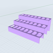 portasubrayadores 6 Stabilo marcadores papelaria organizador 3d print model - Mito3D