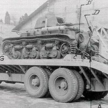 porte-char bernard 15t de 1940 juego 1938 1939 30 40 char ejército francés camiones alemán tanque transportador camión wargame la 2 ª guerra mundial vehículos 3d print model - Mito3D