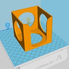 Porte bloc note Büro 3d print model - Mito3D
