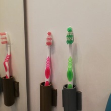 porte brosse dentes casa 3d print model - Mito3D