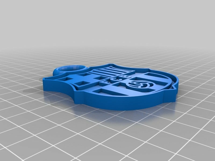 porte cl fc barcelone 3d impression 3d print model - Mito3D