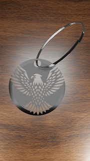porte cle aigle - keyring eagle Home key ring animal falcon 3d print model - Mito3D