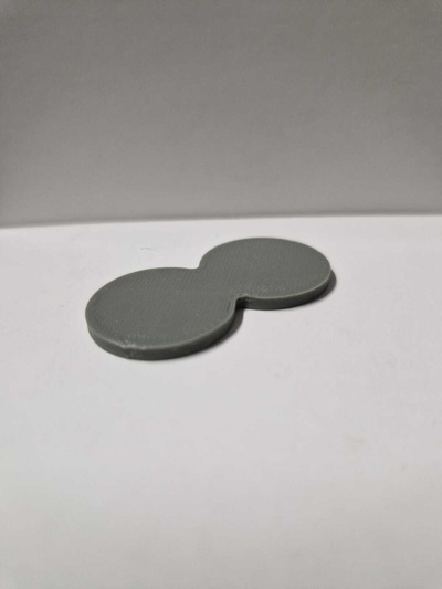 porte notenschlüssel 1 schlüssel ring 3d print model - Mito3D