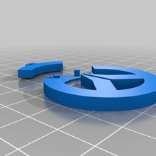 Porte Notenschlüssel Overwatch 3d_printing 3d print model - Mito3D