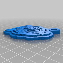 porte chiave tigre 3d_printing 3d print model - Mito3D