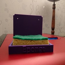 porte eponge home 3d print model - Mito3D