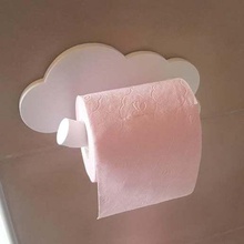 porte papier toilette home cloud Halter openscad WC WC-Papier Bad nuage 3d print model - Mito3D