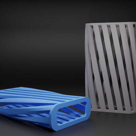 porte Savon Sabonete suporte arte Projeto espiral 3D print model - Mito3D
