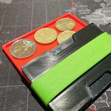 portafolio Moda bolso billetera tarjeta soporte tarjetas 3d print model - Mito3D