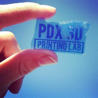 Portland 3d Drucken Labor Schlüsselbund lokal Hersteller faire Treffen omg Oregon pdx Schlüsselanhänger 3d print model - Mito3D