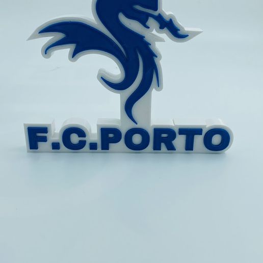 Porto logo Sanat fcp fcporto 3D print model - Mito3D