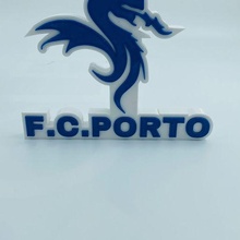 porto Logo Kunst fcp fcporto 3d print model - Mito3D