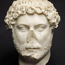 portre İmparator hadrian 2 yüzyıl sanat tarar kopyaları 3d print model - Mito3D