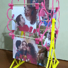 retrato Ferris roda gadget fotos foto suporte cenário 3d print model - Mito3D