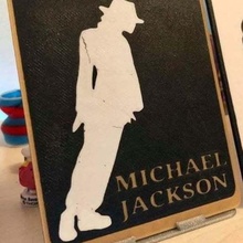 portrait Cadre Michael Jackson mode cadre décoratif image Redji 3d print model - Mito3D