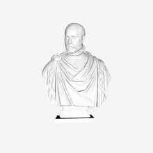 portrait venetian patrician louvre paris art le muse du museum france 3d print model - Mito3D