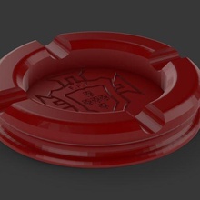portuguese ashtray 3d print model - Mito3D