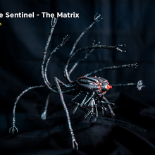 posable sentinel - matrix 3d print model - Mito3D