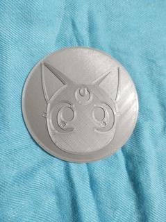 posa bicchieri marinaio Luna bicchiere anime gatti 3d print model - Mito3D