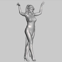 position nuit faucon robe art femme sexy modèle miniature Humain fille figure femelle érotique personnage Sein corps 3d print model - Mito3D