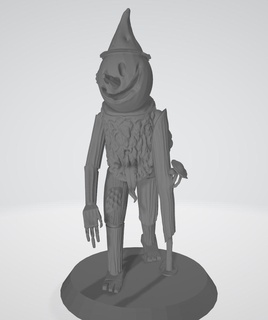 possessed pinocchio corrupted mutated horror 3d print model - Mito3D