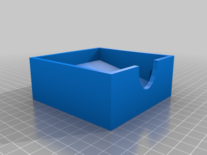 post-it note holder office 3d print model - Mito3D