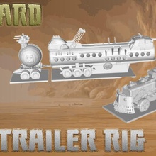 post apocalíptico de la guerra torre versión 2 juego vehículo combate 3d print model - Mito3D