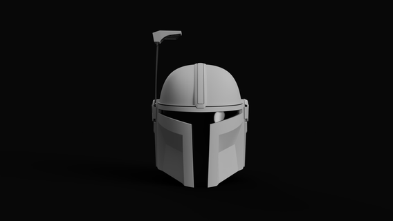 postar imperial quadrado bochecha v5 rf capacete estrelas guerras Guerra Estrelas mandaloriano 3d impressão 3d print model - Mito3D